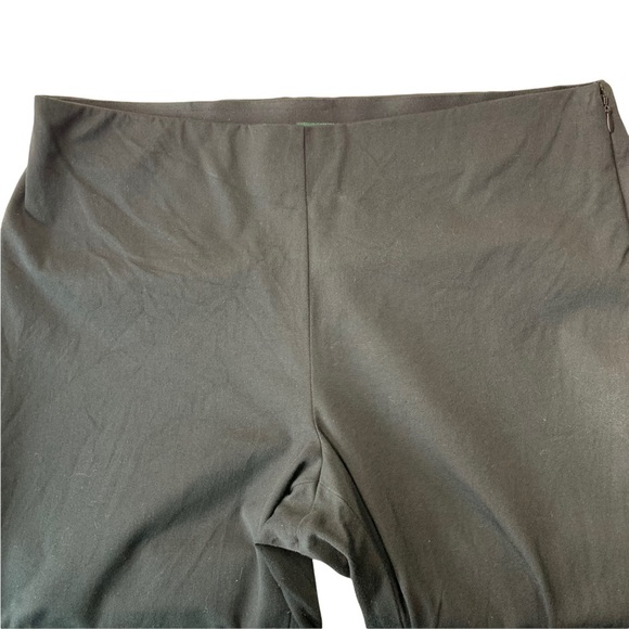 LAUREN RALPH LAUREN LRL Black Flat Front‎ High Rise Pants Trousers 14W - Picture 2 of 7